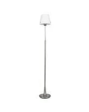 Biała lampa podłogowa - K207-Katia