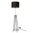 Czarno złota lampa podłogowa - K210-Akcjo