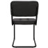 tapicerowane krzeslo skora ekologiczna z plozami vobo 4x