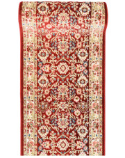 Czerwony chodnik dywanowy w stylu klasycznym - Rekis 5X w sklepie Edinos.pl
