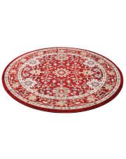 Retro czerwony dywan w perski wzór - Fawo 4X