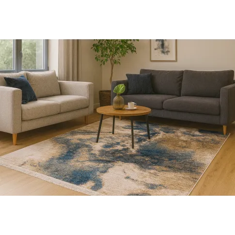 Prostokątny beżowy dywan w nowoczesnym stylu   Lanzarote 3X