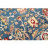 Wzorzysty niebieski dywan w klasycznym stylu Iraz4X