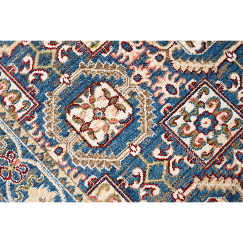 Klasyczny niebieski dywan w klasyczny wzór Iraz 6X