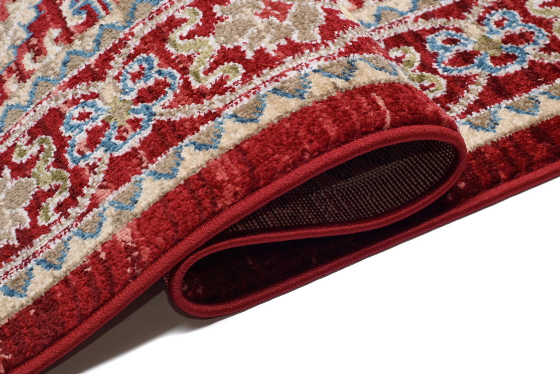 Czerwony dywan w klasycznym stylu Iraz 6X