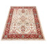 Klasyczny kremowy dywan z frędzlami - Iraz 7X