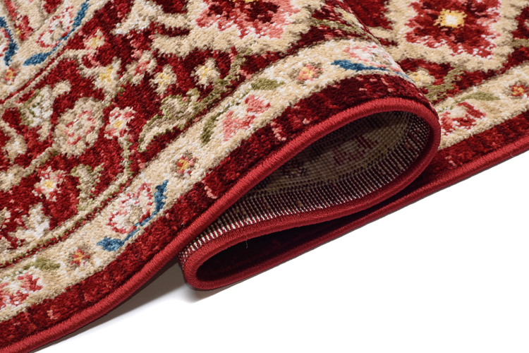 Czerwony dywan w klasycznym stylu Iraz 7X