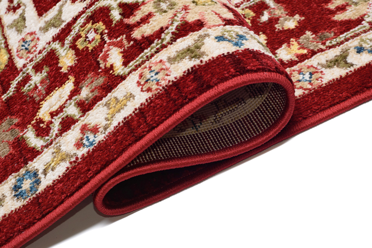 Czerwony dywan w klasycznym stylu Iraz 8X