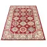 Prostokątny czerwony dywan w geometryczne wzory - Iraz 9X