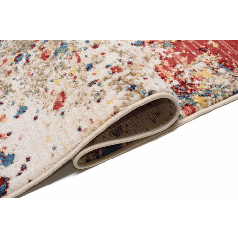 Kremowy dywan z fredzlami Bodi 5X
