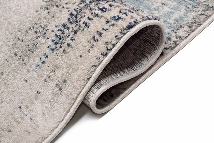 Jasnobeżowy prostokątny dywan w  z frędzlami  Bodi 3X