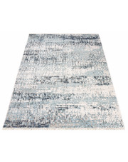 Przecierany szary dywan w nowoczesnym stylu - Bodi 6X