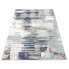 Prostokątny ciemnoszary dywan w abstrakcyjny wzór - Bodi 4X