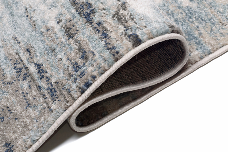 Ciemnoszary prostokątny dywan w  z frędzlami  Bodi 4X