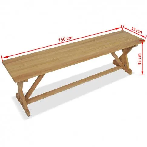 Szczegółowe zdjęcie nr 10 produktu Ławka ogrodowa Ravi