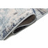 Niebieski wzorzysty dywan z frędzlami Bodi 3X