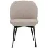 Jasno szare tapicerowane krzesło do salonu Zico 3X