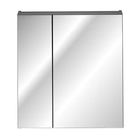 Wisząca czana szafka łazienkowa z lustrem 60cm Larosa 5X