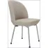 Jasnoszare metalowe krzesło kuchenne Zico 4X
