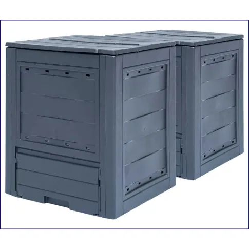 Szare kompostowniki ogrodowe Forill 4X