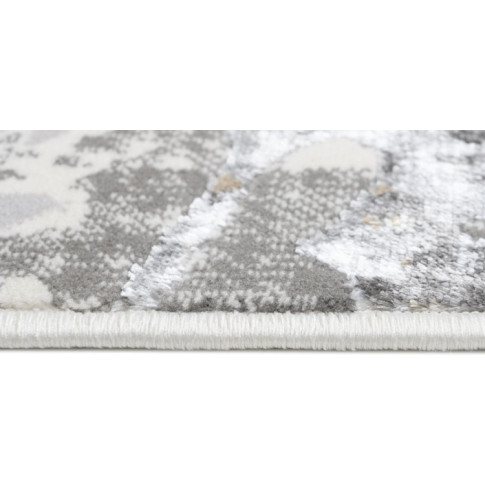 Szary dywan w abstrakcyjny wzór Oros 11X