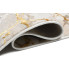 Kremowy dywan pokojowy w marmurowy złoty wzór Oros 9X