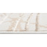 Kremowy dywan w liście w stylu nowoczesnym Oros 5X