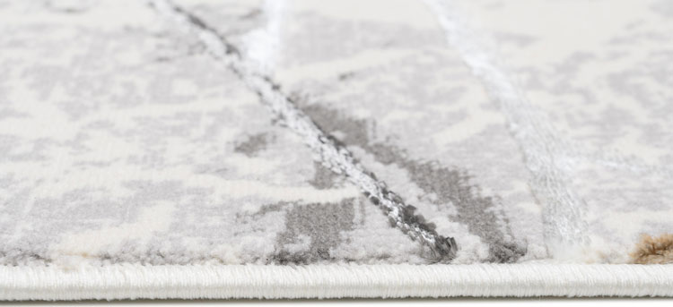 Szary dywan pokojowy w nowoczesny eleganki wzór Oros 4X