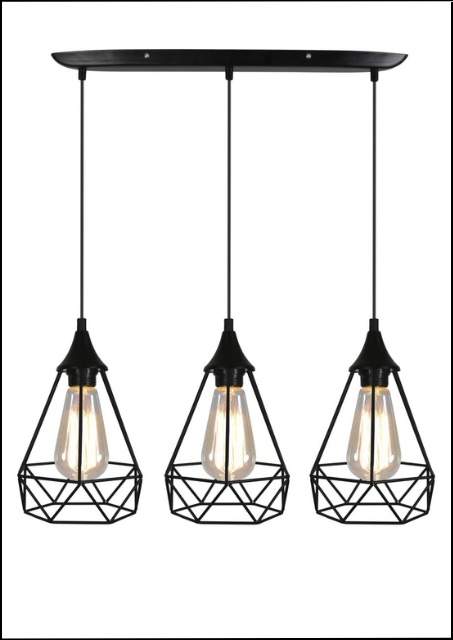 Nowoczesny czarny żyrandol - K215-Malloc