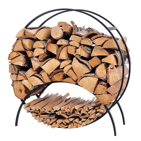 Okrągły stojak na drewno 70 cm Arfo