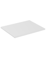 Biały blat do szafek łazienkowych 60 cm - Iconic 5X w sklepie Edinos.pl