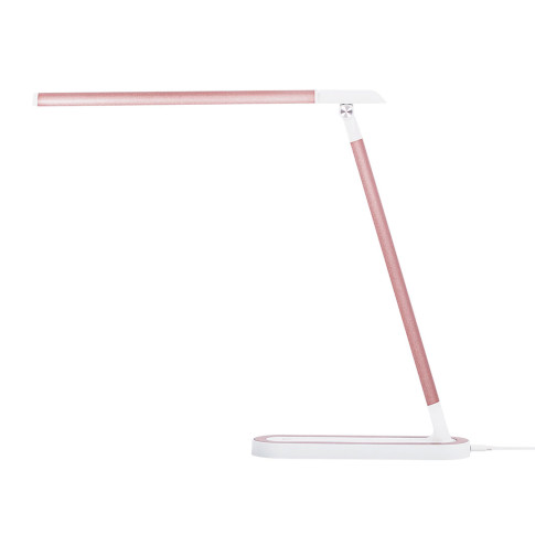 Różowa lampka biurkowa led A362 Erpa