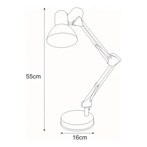 Wymiary lampki S273-Terla