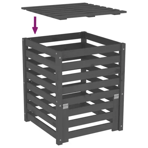 Otwarty kompostownik ogrodowy Dronos
