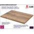 Blat łazienkowy dąb 60cm Karisma 5X