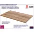 Blat łazienkowy dąb 80cm Karisma 5X