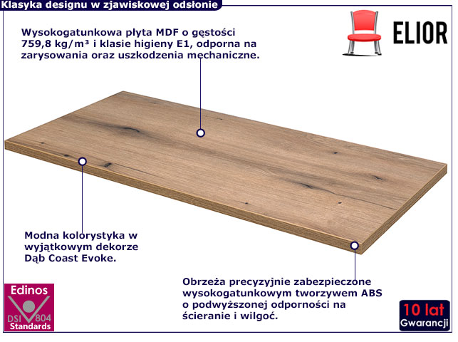 Blat łazienkowy 100 cm Ralfo 5X
