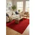 Czerwony dywan włochacz jednokolorowy Kilian