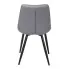 Szare nowoczesne krzesło Taxo