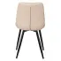 Beżowe nowoczesne krzesło Taxo