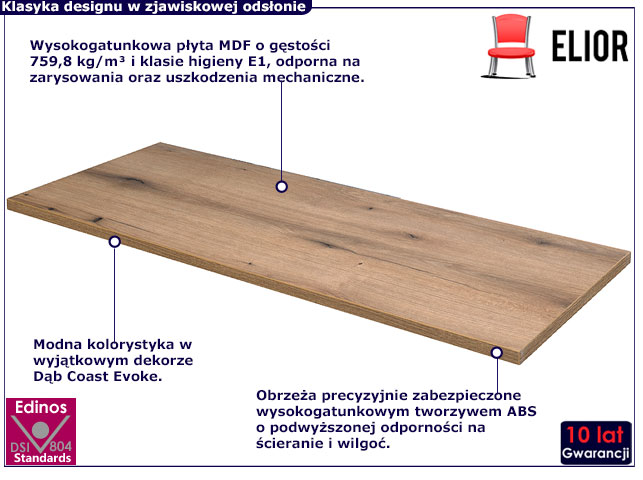 Blat łazienkowy 140 cm Ralfo 5X