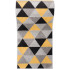 Szaro-żółty skandynawski chodnik dywanowy na metry - Fuwi 3X