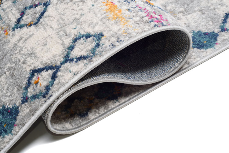 Chodnik dywanowy nowoczesny w kolorowe romby Brewis 7X