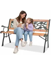 Drewniana ławka ogrodowa Darco w sklepie Edinos.pl