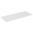 Długi biały blat do mebli łazienkowych 140 cm - Dione 6X