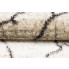 Beżowy dywan w brązowy nowoczesny wzór Uwis 6X