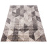 Prostokątny beżowo brazoy dywan w nowoczesna jodelke uwis 5x