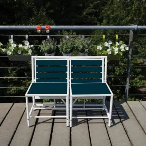 Zdjęcie esschert Design Magiczna ławka ogrodowa, niebieska, Dizzy67 | Edinos.pl