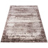 Jasnobrązowy dywan prostokątny w przecierany wzór - Uwis 3X