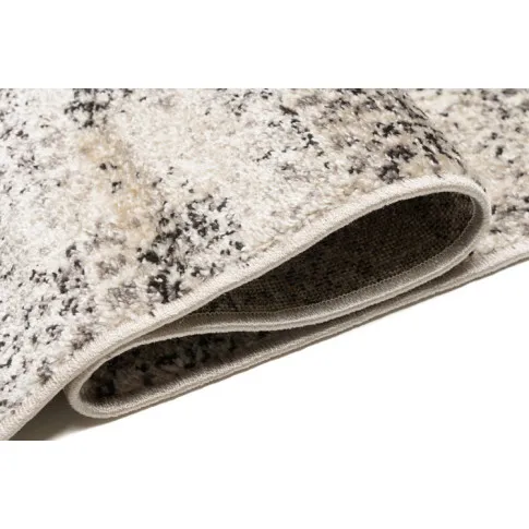 Prostokątny dywan nowoczesny w delikaty wzór brązowo beżowy Uwis 4X